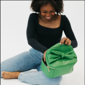 Madelyn Bow Make-Up / Travel Bag