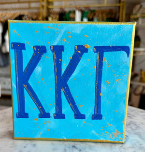 Kappa Letters Shelf Painting