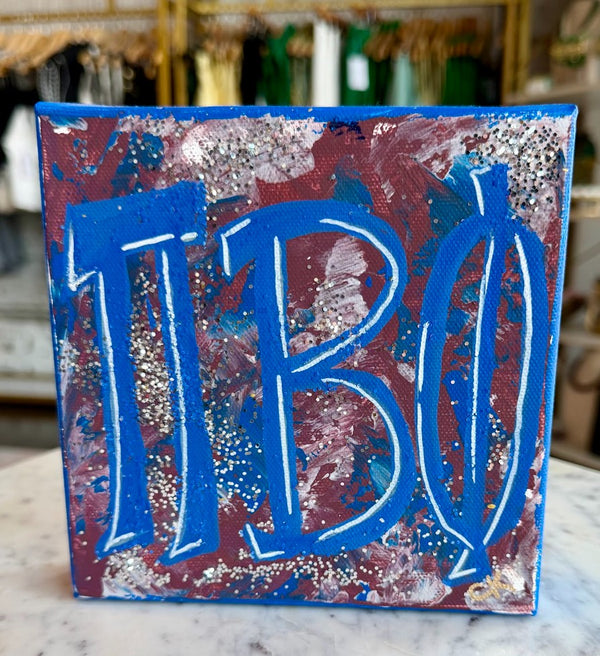 PiPhi Letters Shelf Painting